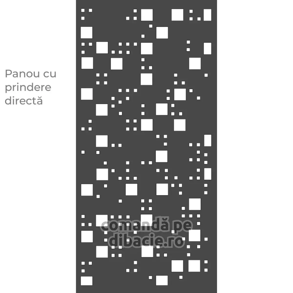 Panou poarta si gard metalic - Mii de patratele