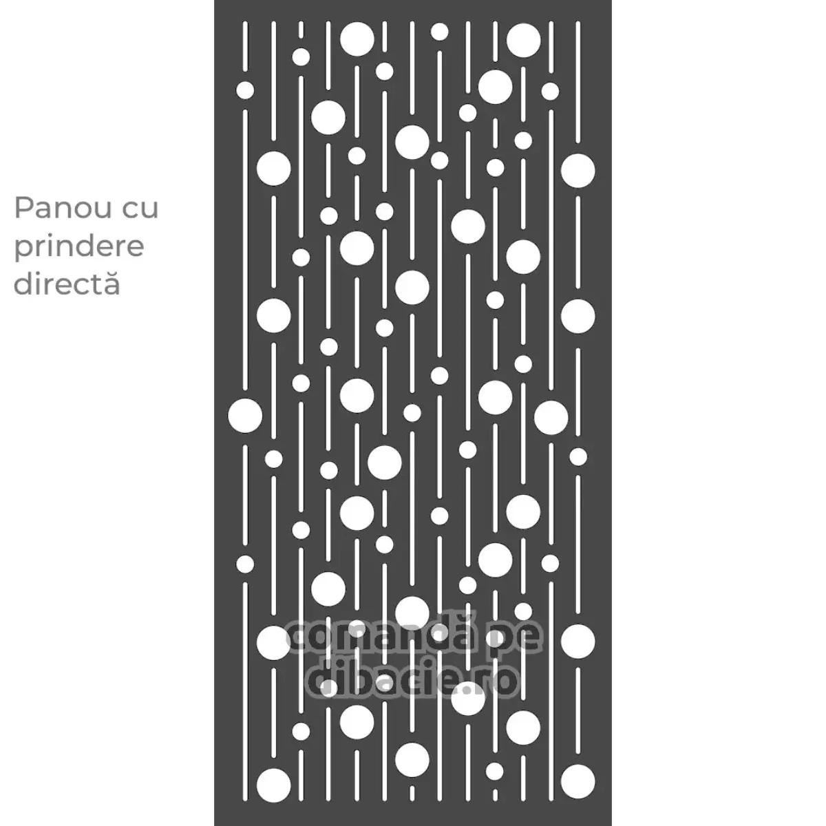 Panou poarta si gard metalic - Spumant