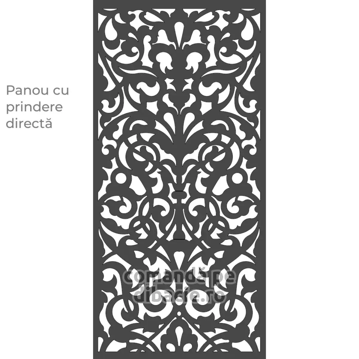 Panou poarta si gard metalic - Alladin