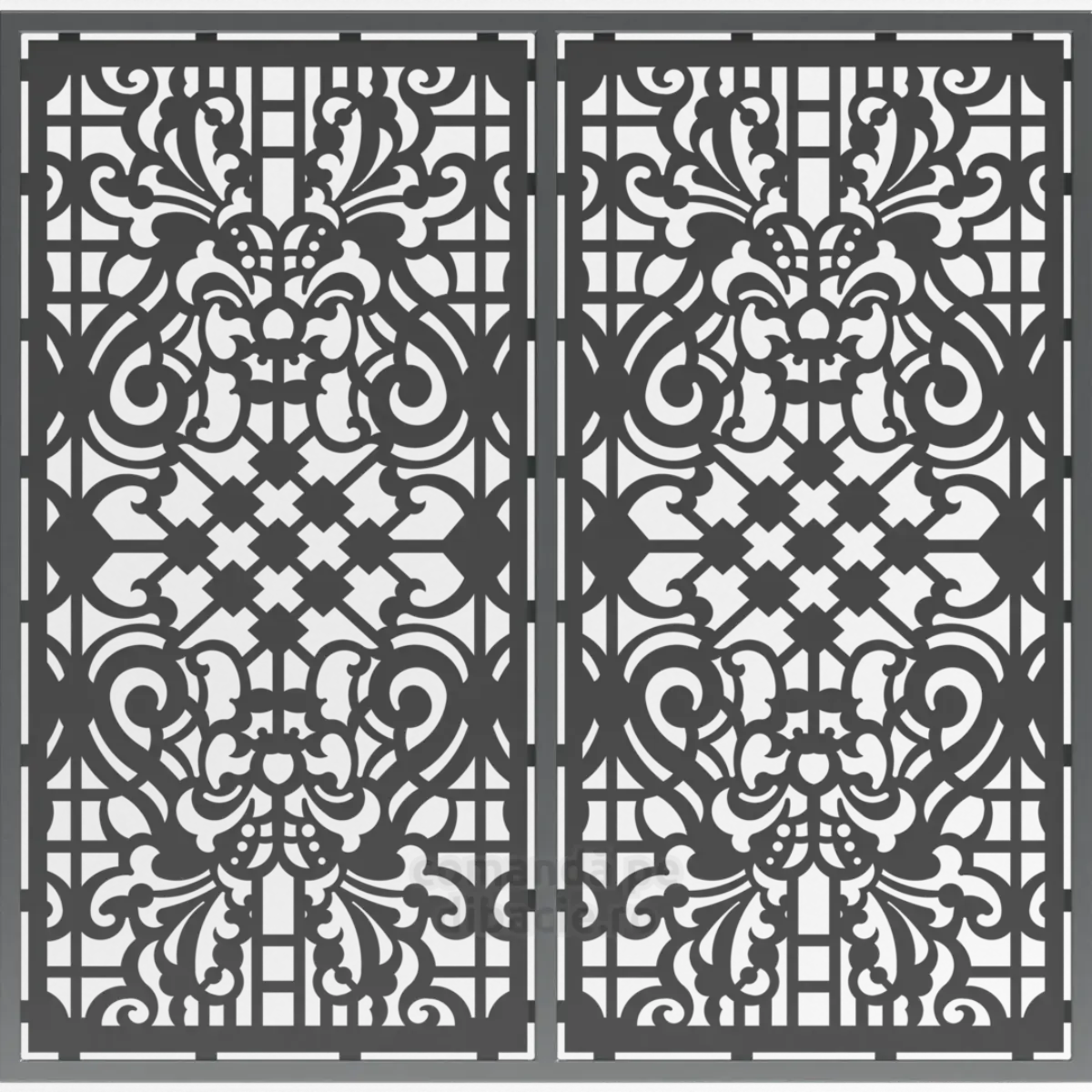 Panou poarta si gard metalic - Maur