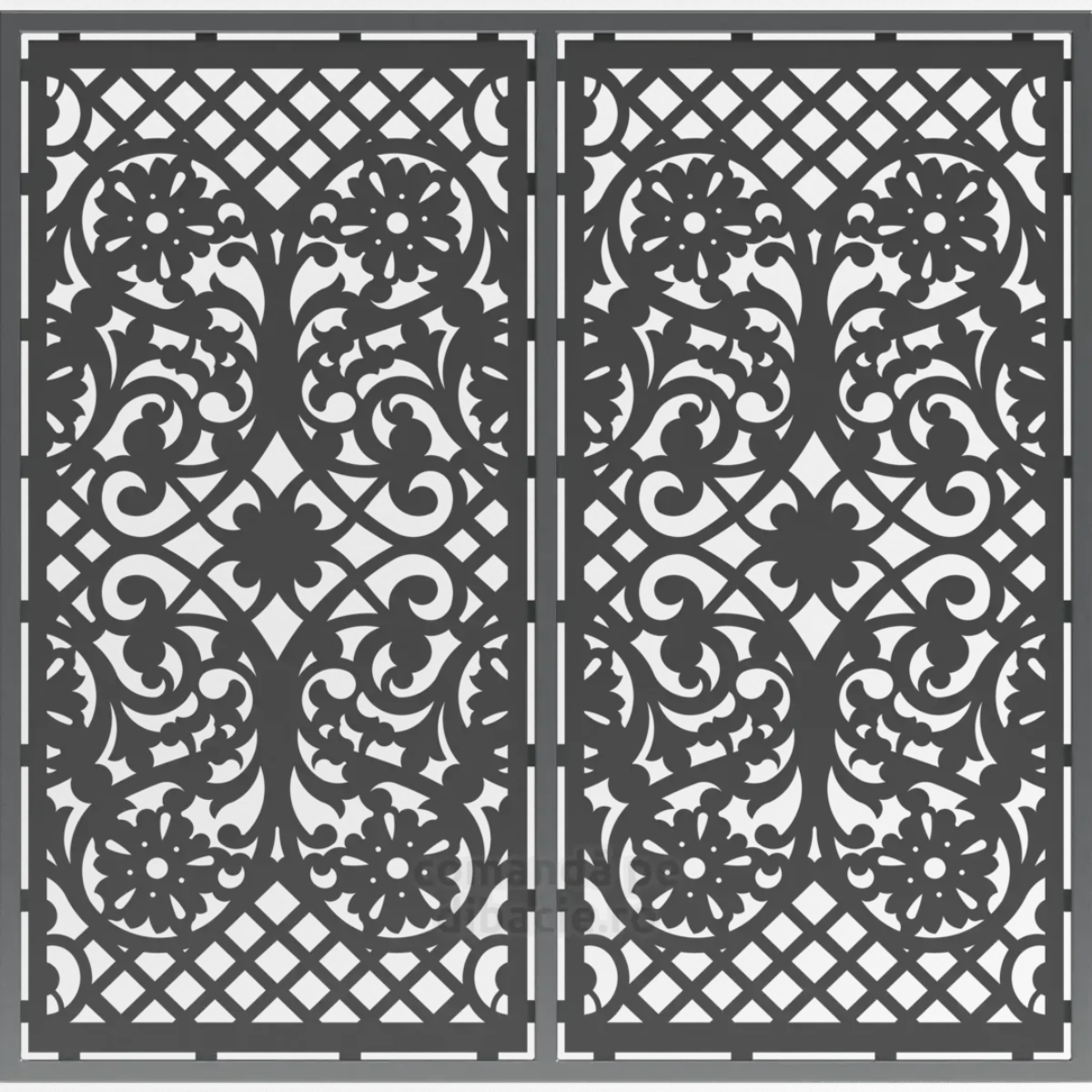 Panou poarta si gard metalic - Versailles