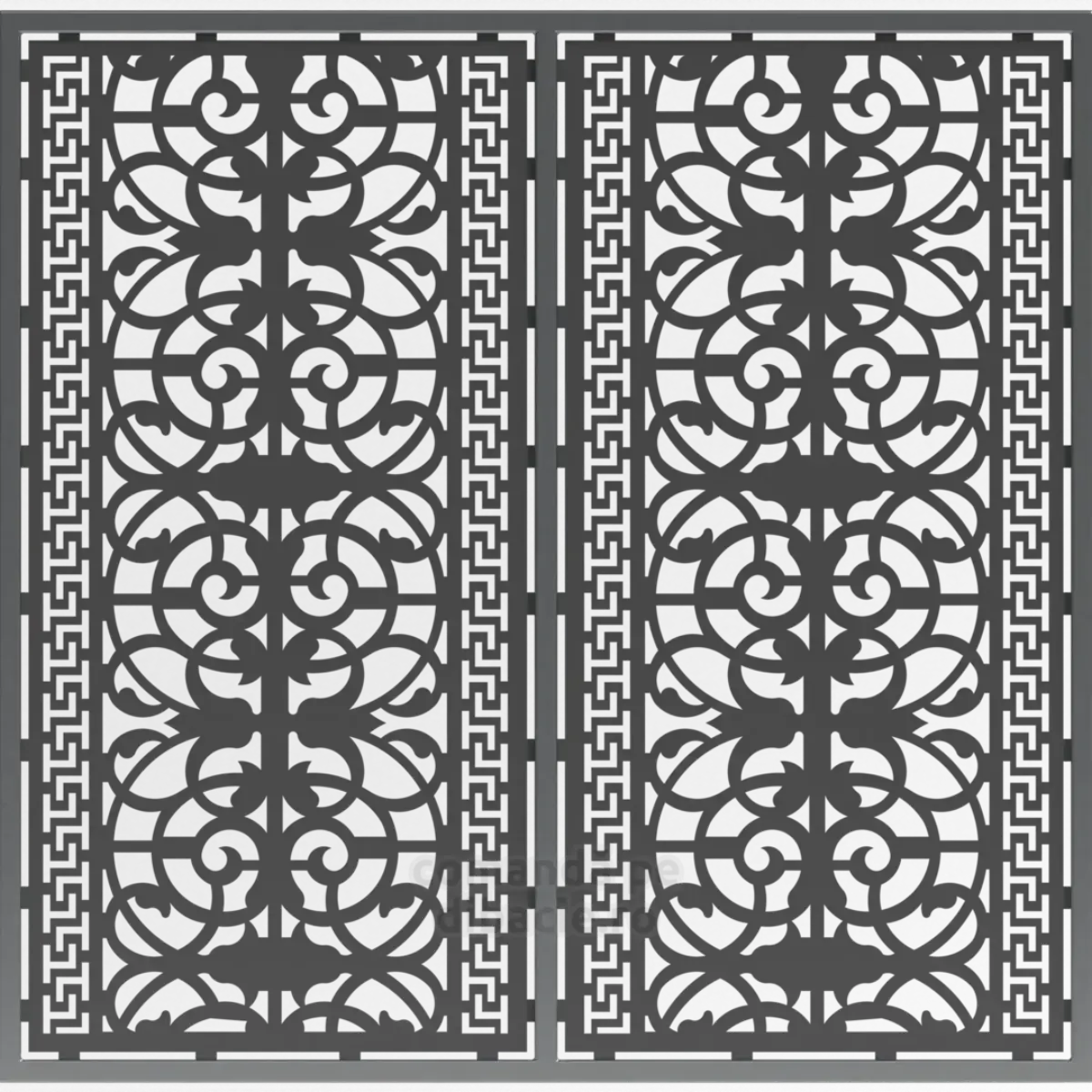 Panou poarta si gard metalic - Efes