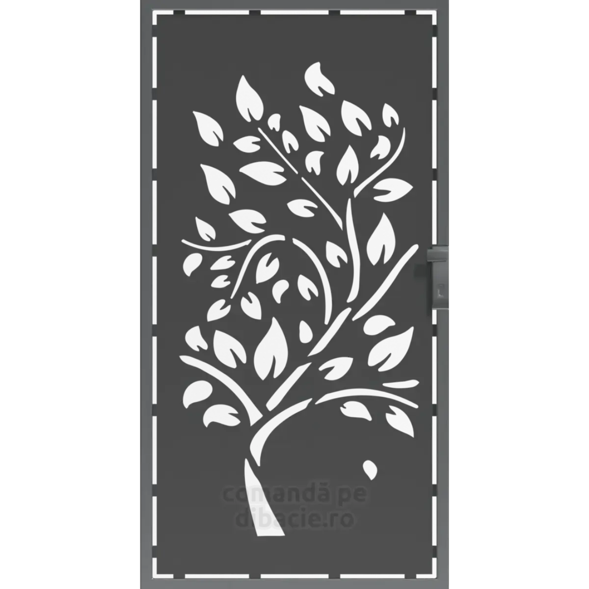 Panou poarta si gard metalic - Pomul cunoasterii