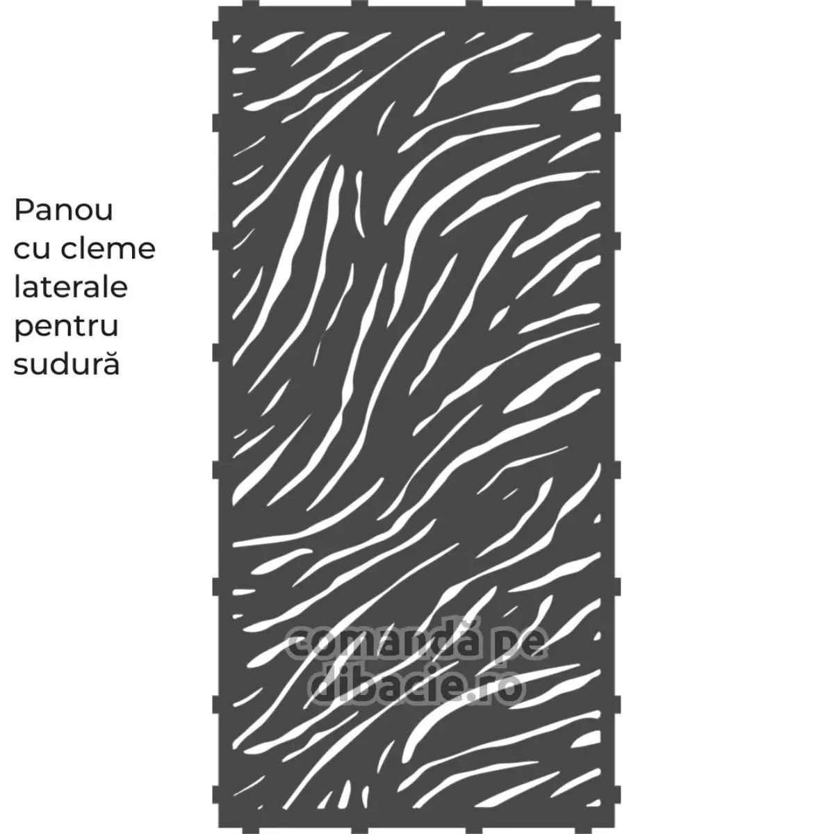 Panou poarta si gard metalic - Tigris