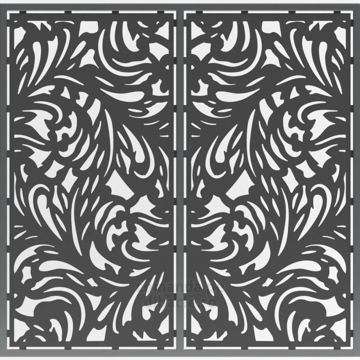 Panou poarta si gard metalic - Irisi