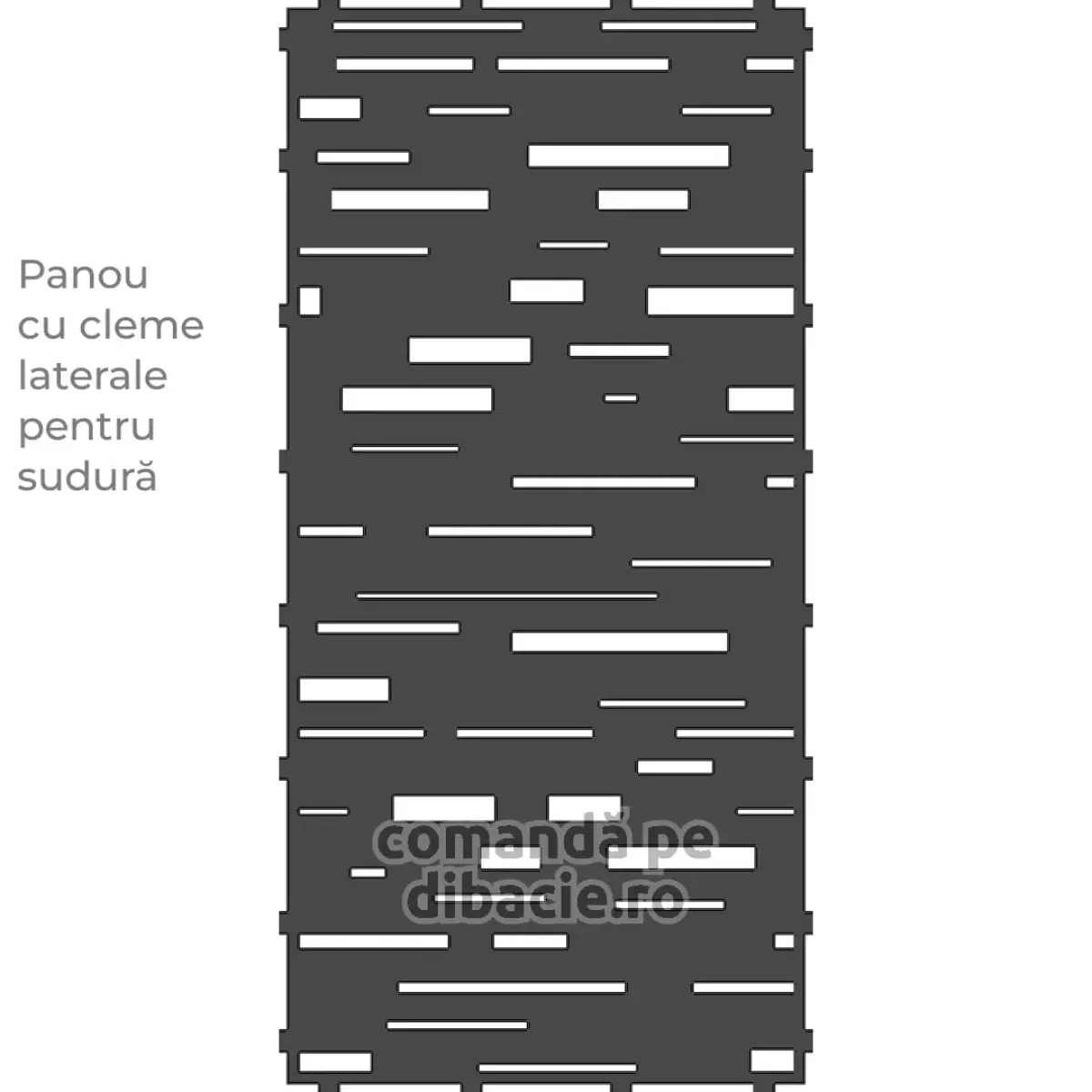 Panou poarta si gard metalic - Stafeta