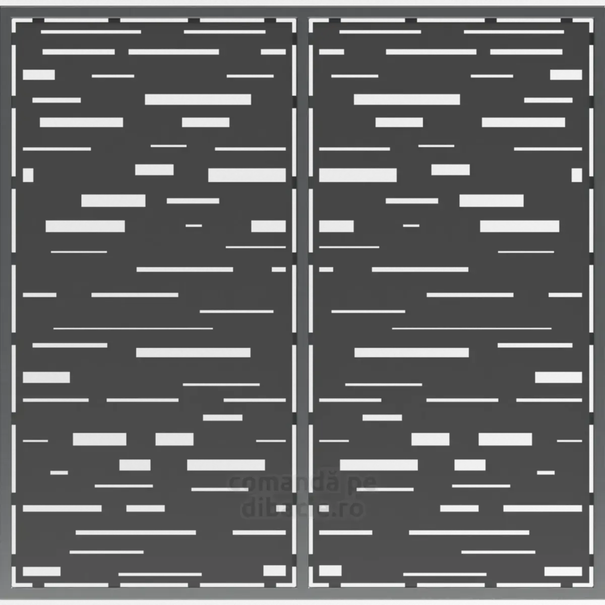 Panou poarta si gard metalic - Stafeta