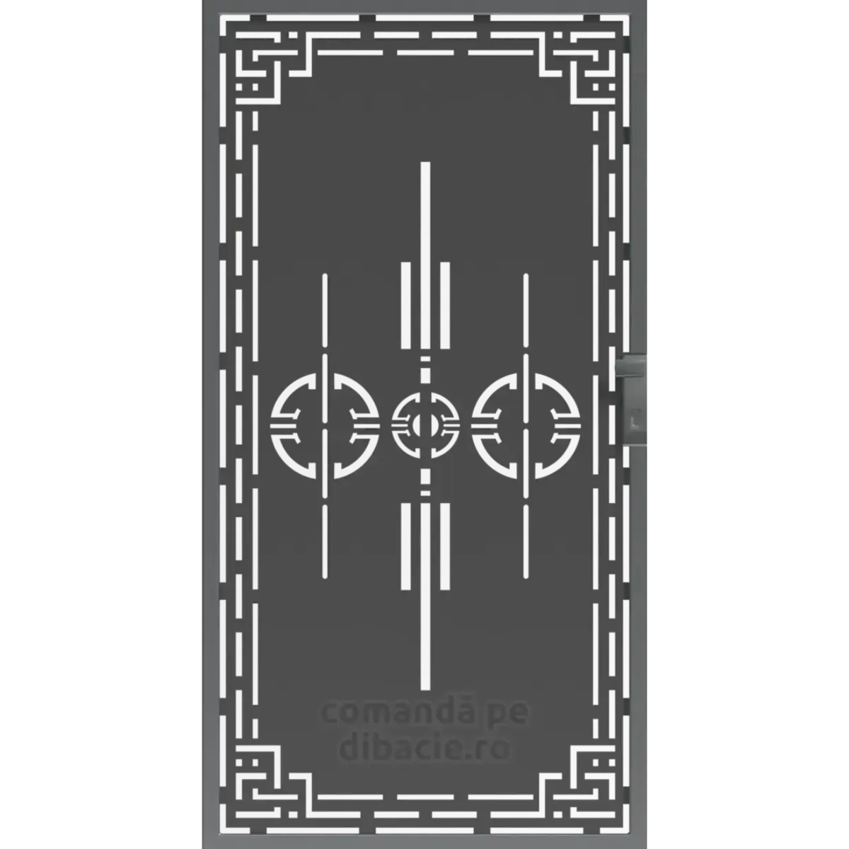 Panou poarta si gard metalic - Atena