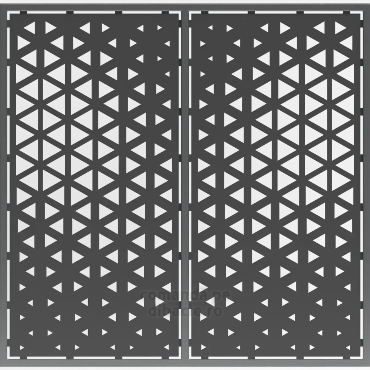 Panou poarta si gard metalic - Cosmic