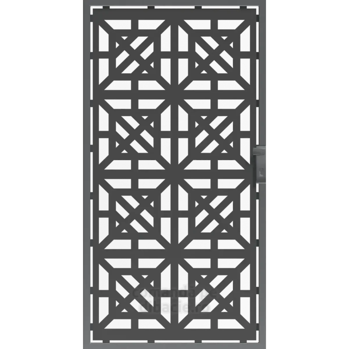 Panou poarta si gard metalic - Intretesut