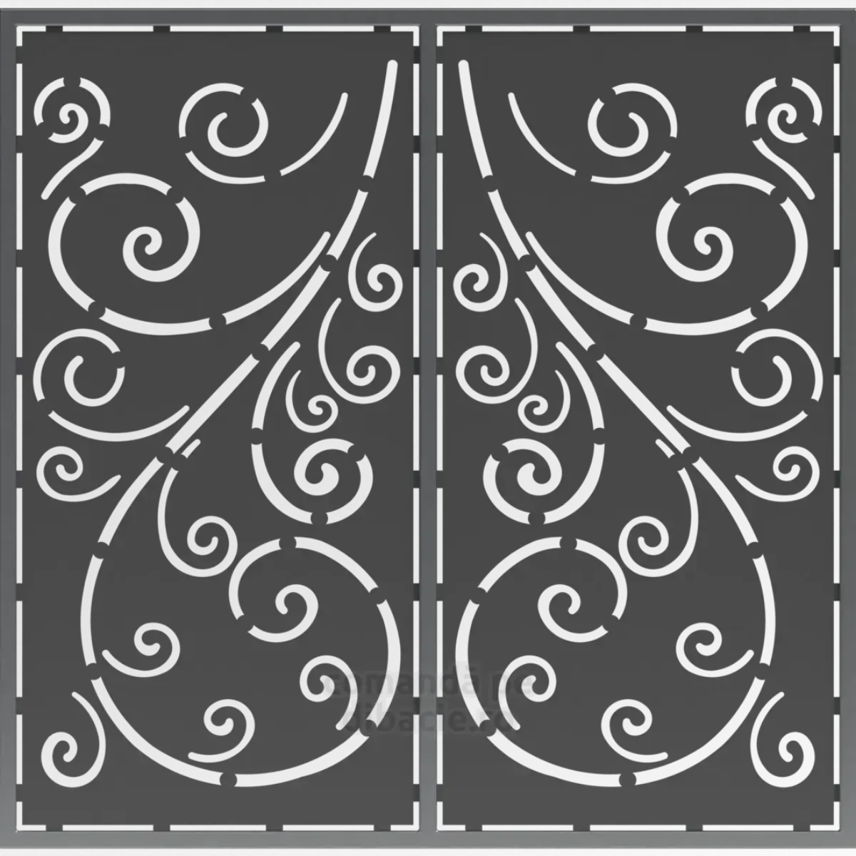 Panou poarta si gard metalic - Boreas