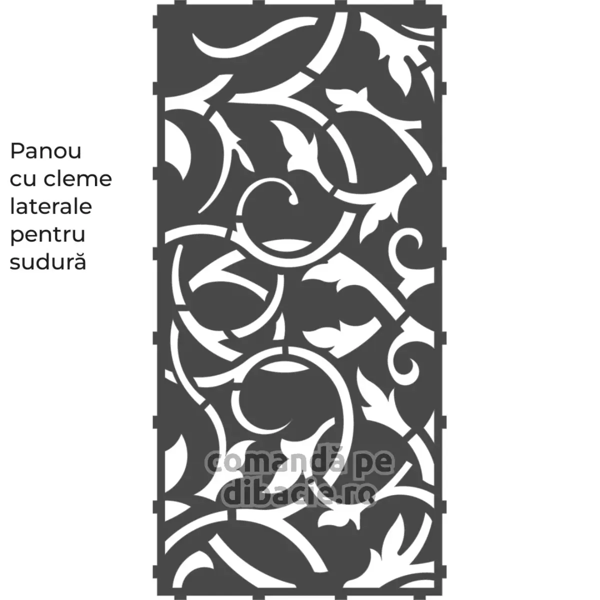 Panou poarta si gard metalic - Adana