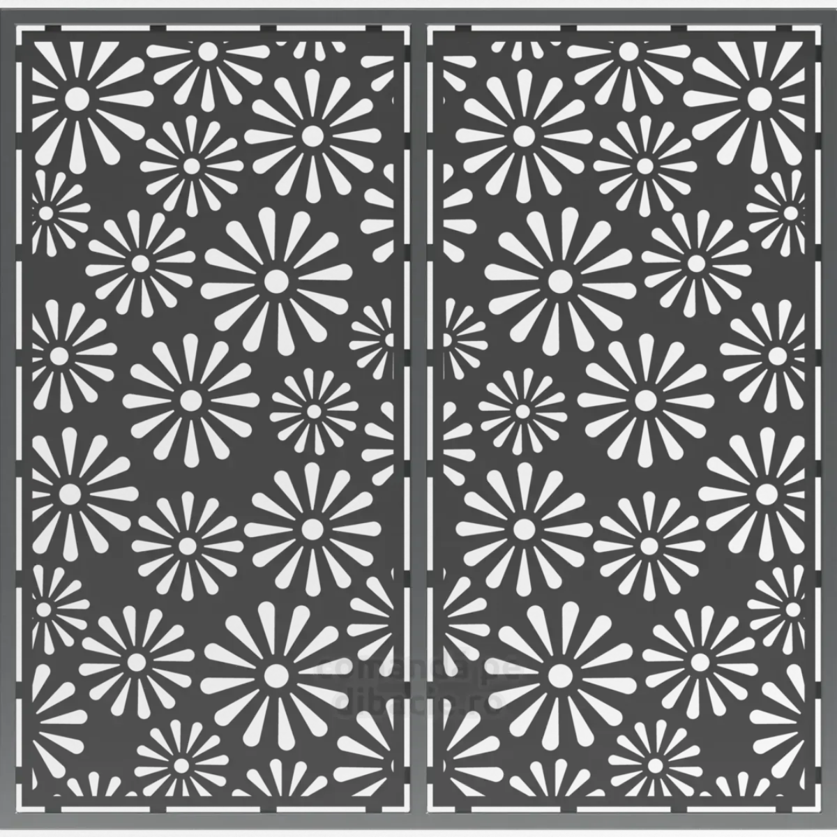 Panou poarta si gard metalic - Margarete