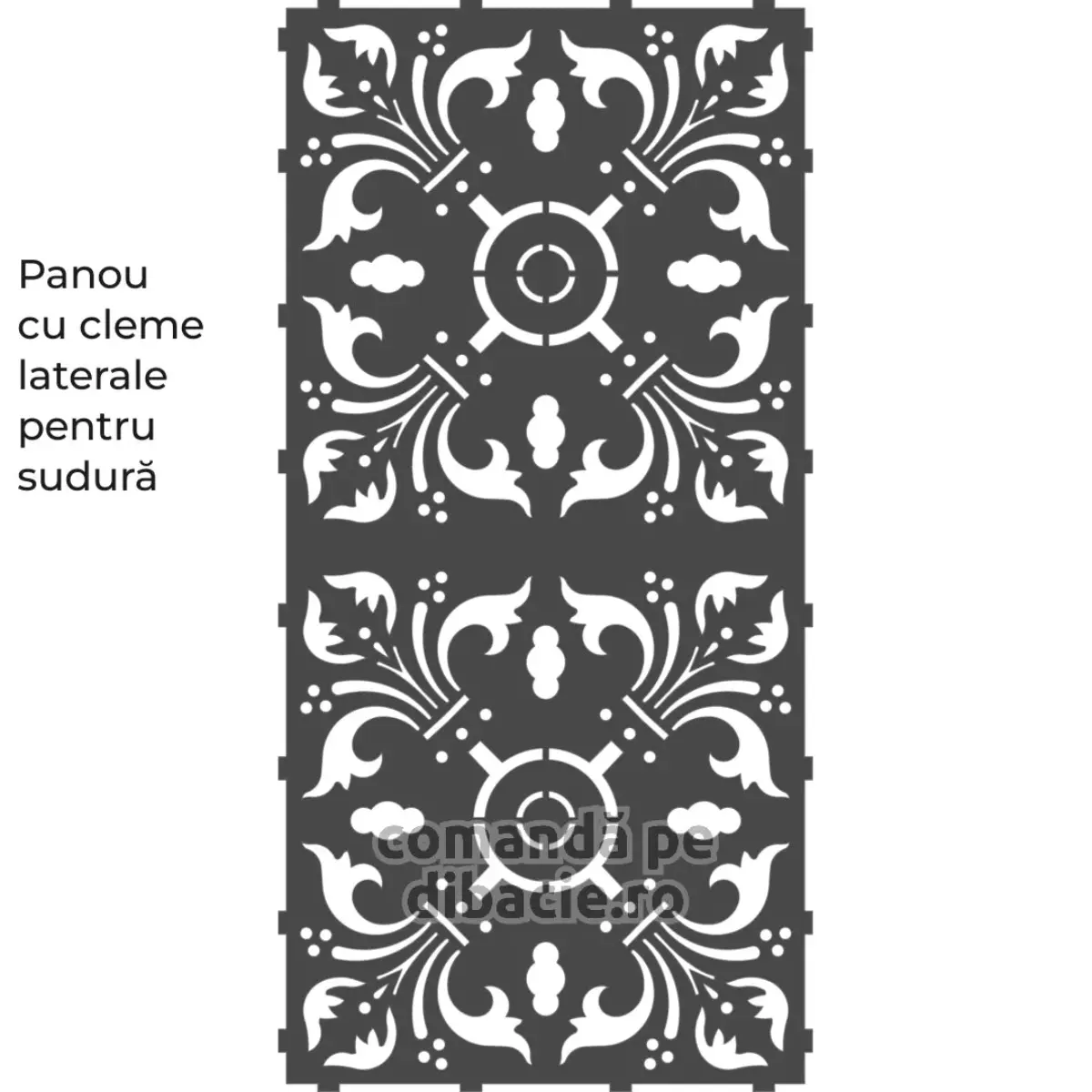 Panou poarta si gard metalic - Lisabona