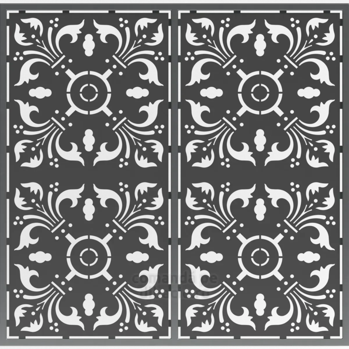 Panou poarta si gard metalic - Lisabona