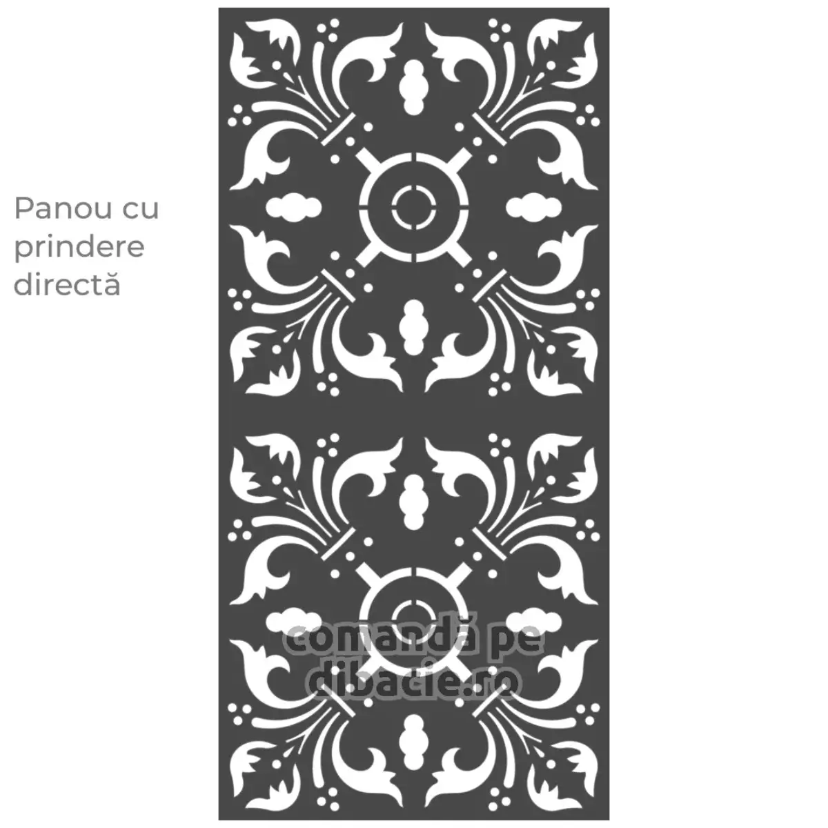 Panou poarta si gard metalic - Lisabona