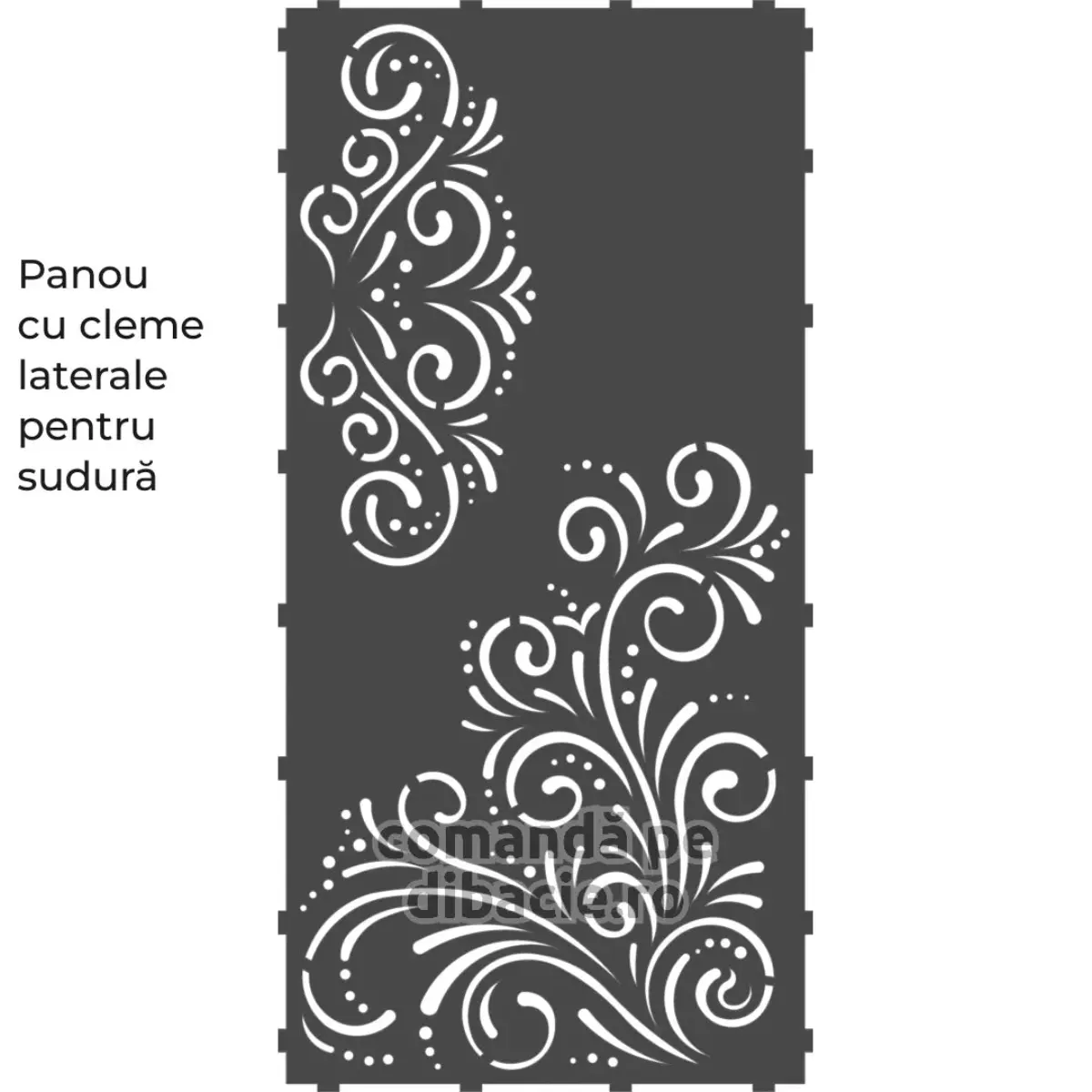 Panou poarta si gard metalic - Assuan