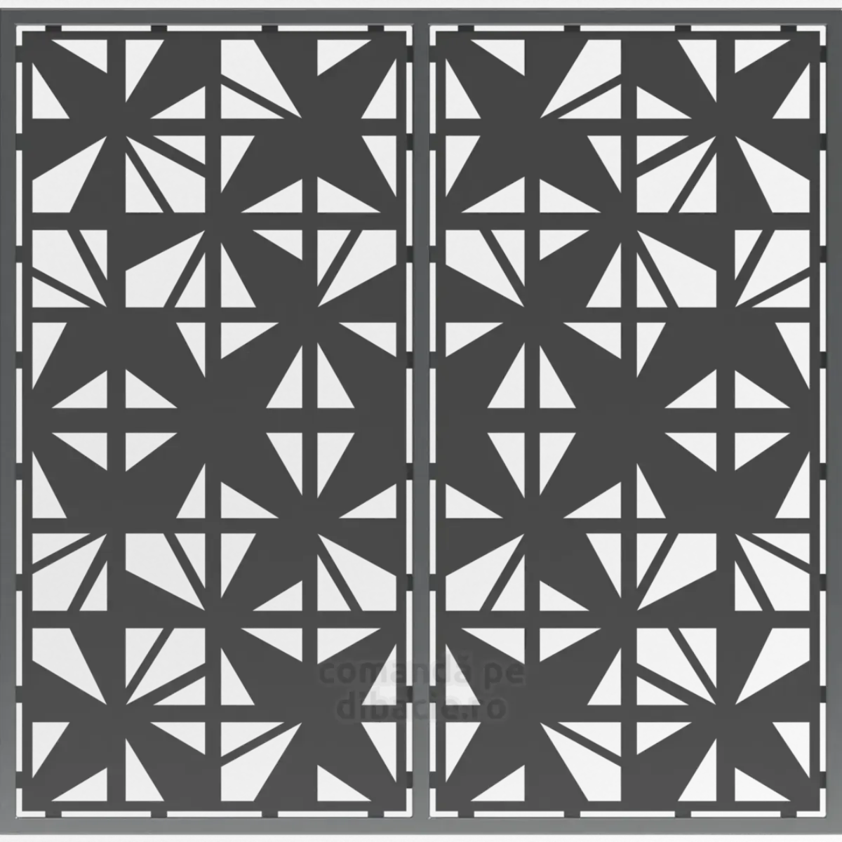 Panou poarta si gard metalic - Disco