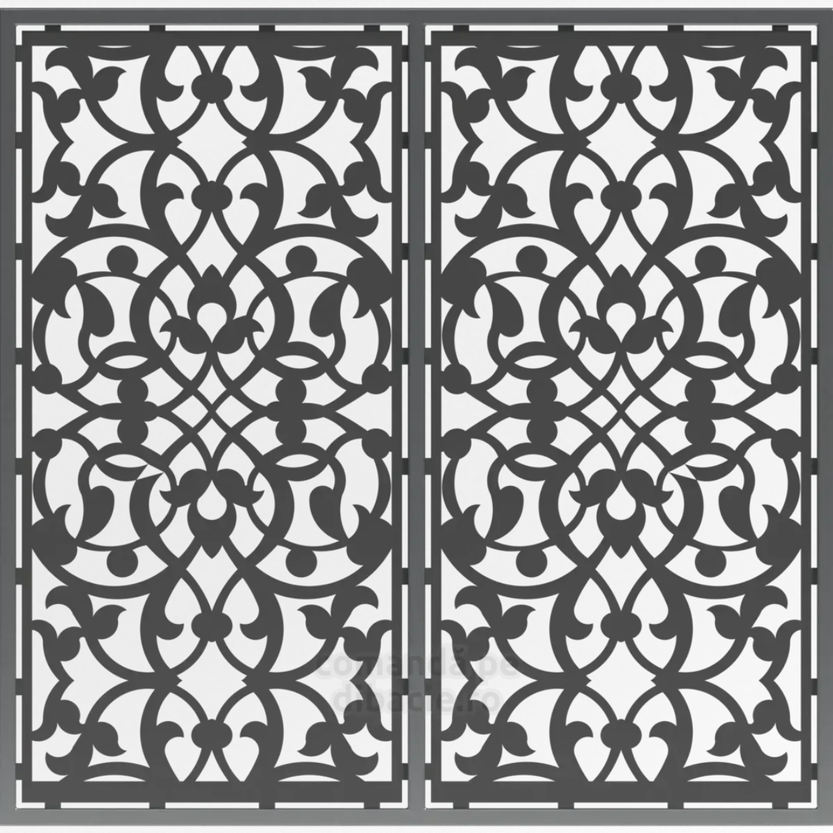 Panou poarta si gard metalic - Cadiz