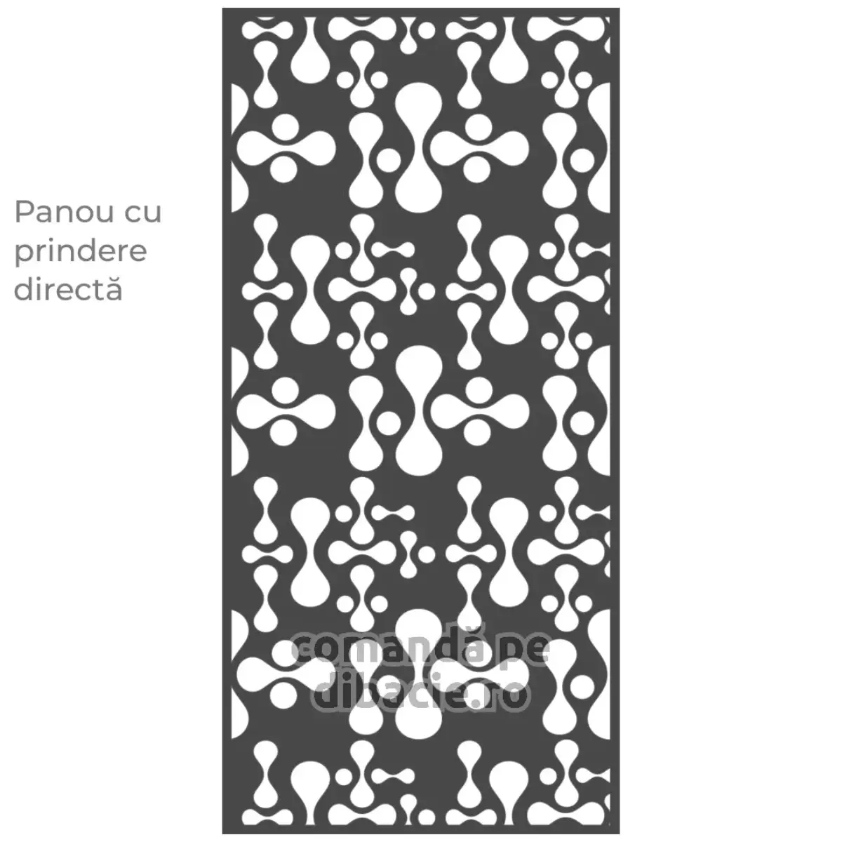 Panou poarta si gard metalic - Biomorf