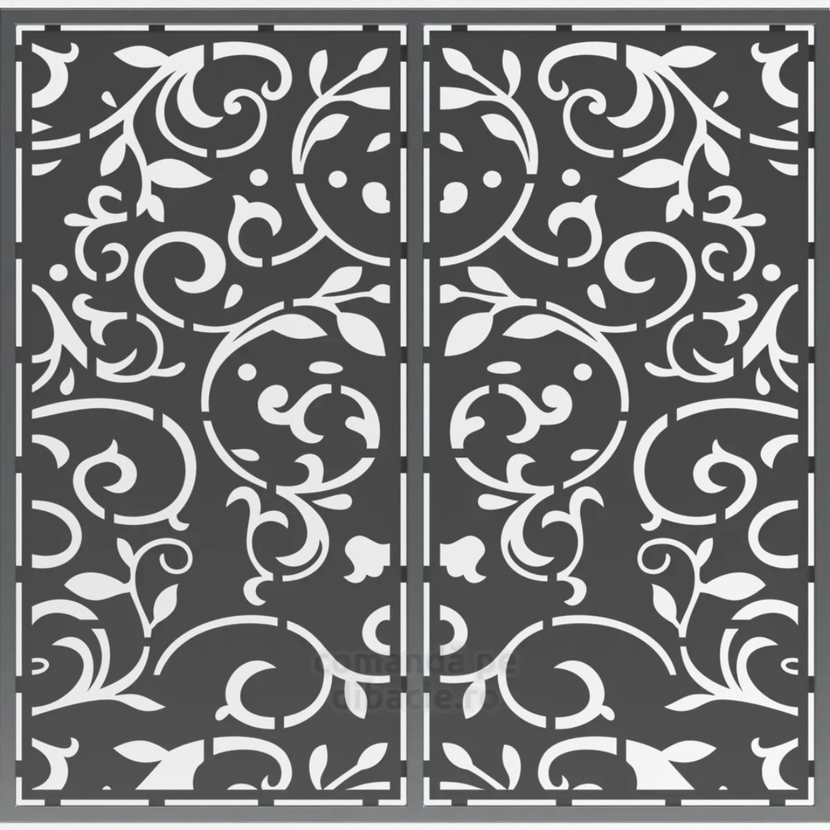 Panou poarta si gard metalic - Luxor