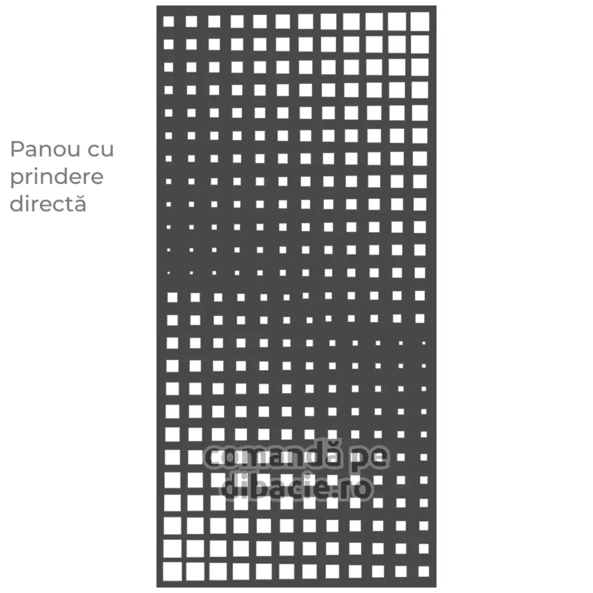 Panou poarta si gard metalic - Cosmos