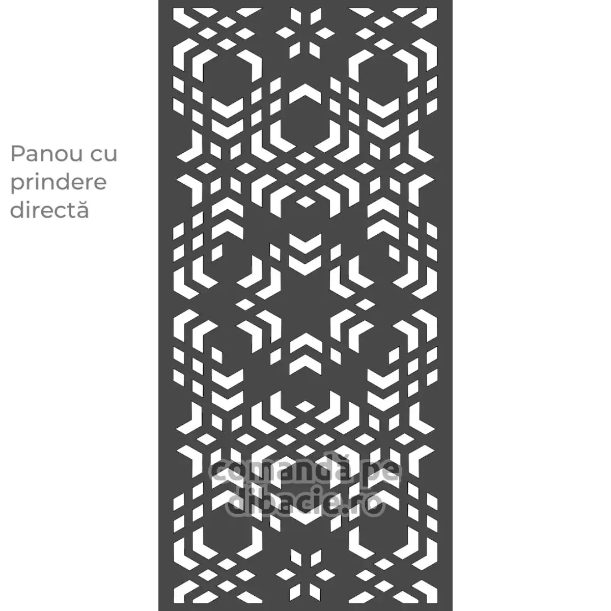 Panou poarta si gard metalic - Multidimensional