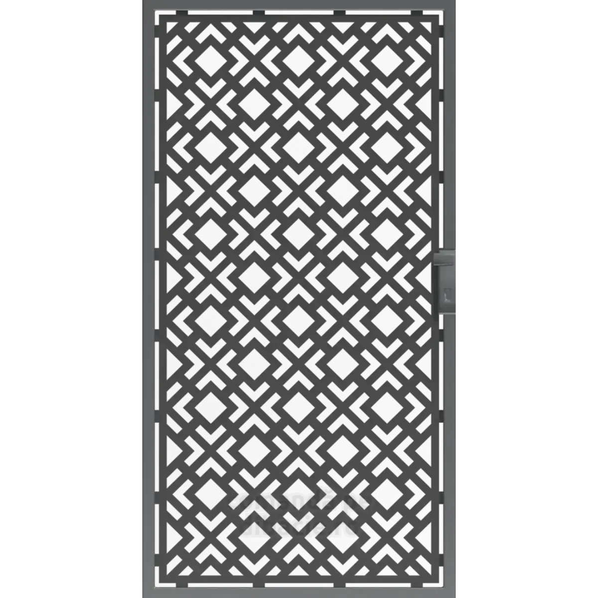 Panou poarta si gard metalic - Romburi